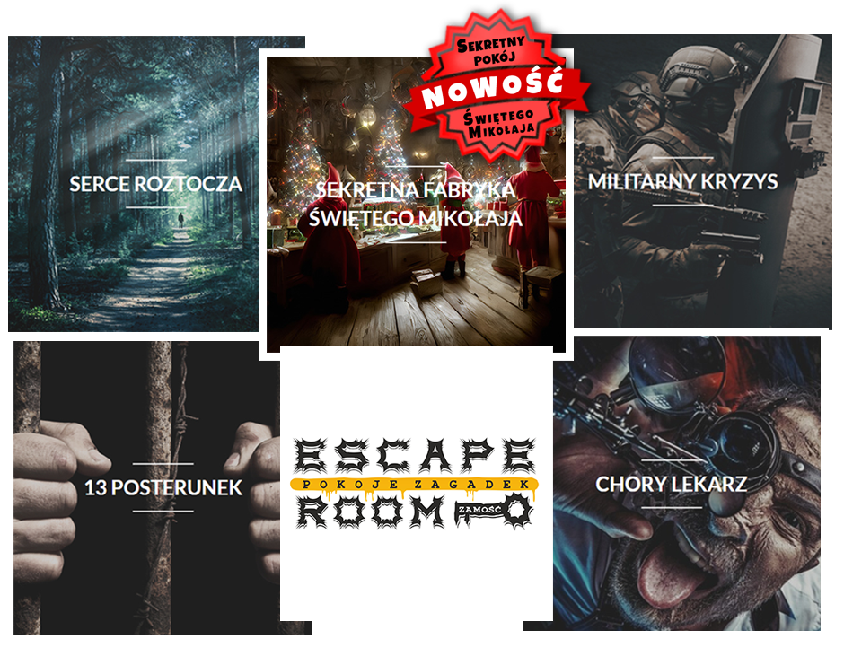 Escape Room Zamość jakie pokoje